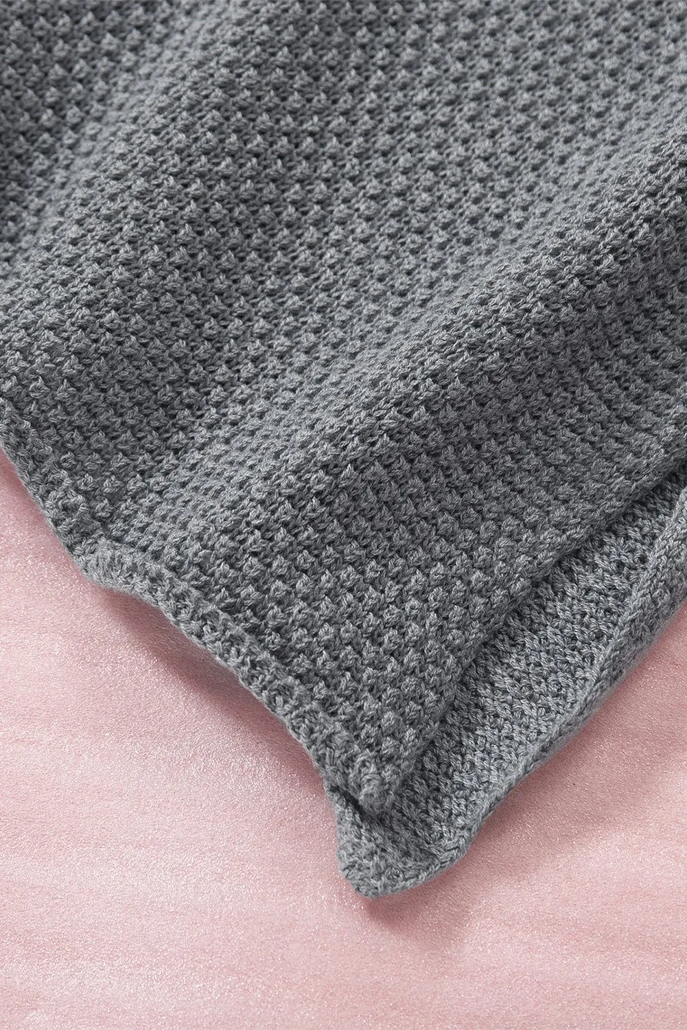 Button-Down Henley Top for Women